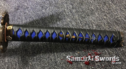 Brede For Katana Sword Hilt 10M Blue Color Tsuka-ito Wholesale 