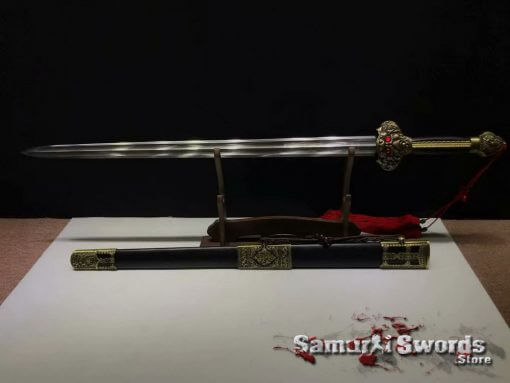 Chinese Jian Sword 1095 Folded Steel